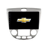 Chevrolet Lacetti Araç Multimedya Android Ekran Carplay Double Teyp 4+64 9" 04-13 Silver CADENCE