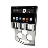 Dacia Logan Araç Multimedya Android Ekran Carplay Navigasyon Double Teyp 4+64 9" 04-09 Silver CADENCE