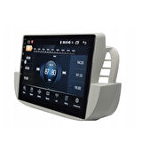 Fiat 500 Araç Multimedya Android Ekran Carplay Navigasyon Double Teyp 4+64 9" 08-15 White CADENCE