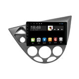 Ford Focus 1 Araç Multimedya Android Ekran Carplay Navigasyon Double Teyp 4+64 9" 99-04 Gri CADENCE