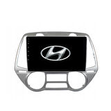 Hyundai i20 Araç Multimedya Android Ekran Carplay Double Teyp 4+64 9" 08-12 Dijital Y Silver CADENCE