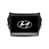 Hyundai ix45 Araç Multimedya Android Ekran Carplay Navigasyon Double Teyp 4+64 9" 13-17 Black CADENCE