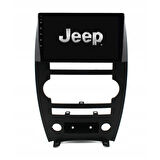Jeep Commander Araç Multimedya Android Ekran Carplay Double Teyp 4+64 9" 05-10 Black CADENCE