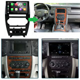 Jeep Commander Araç Multimedya Android Ekran Carplay Double Teyp 4+64 9" 05-10 Black CADENCE