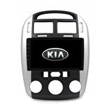 Kia Cerato Araç Multimedya Android Ekran Carplay Double Teyp 4+64 9" 06-08 BLACK/SİLVER CADENCE