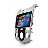 Kia Cerato Araç Multimedya Android Ekran Carplay Navigasyon Double Teyp 4+64 9" 08-13 Silver CADENCE