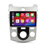 Kia Cerato Araç Multimedya Android Ekran Carplay Navigasyon Double Teyp 4+64 9" 08-13 Silver CADENCE