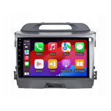 Kia Sportage Araç Multimedya Android Ekran Carplay Navigasyon Double Teyp 4+64 9" 10-15 Gri CADENCE