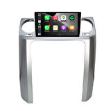 Land Rover Discovery 3 Araç Multimedya Android Ekran Carplay Double Teyp 4+64 9" 04-05 Silver CADENCE