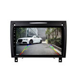 Mercedes Slk Araç Multimedya Android Ekran Carplay Navigasyon Double Teyp 4+64 9" 04-10 Black CADENCE