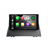 Renault Megane 2 Araç Multimedya Android Ekran Carplay Double Teyp 4+64 9" 04-08 Black CADENCE