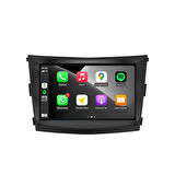 Ssangyong Tivoli Araç Multimedya Android Ekran Carplay Double Teyp 4+64 9" 15-19 Black CADENCE