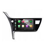 Toyota Corolla Araç Multimedya Android Ekran Carplay Double Teyp 4+64 9" 17-18 Black CADENCE