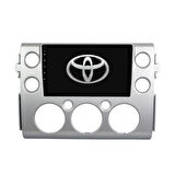 Toyota FJ Cruiser Araç Multimedya Android Ekran Carplay Double Teyp 4+64 9" 07-08 Silver CADENCE