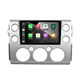 Toyota FJ Cruiser Araç Multimedya Android Ekran Carplay Double Teyp 4+64 9" 07-08 Silver CADENCE