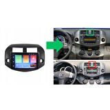 Toyota Rav 4 Araç Multimedya Android Ekran Carplay Navigasyon Double Teyp 4+64 9" 06-12 Black CADENCE