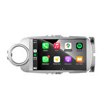 Toyota Yaris Araç Multimedya Android Ekran Carplay Navigasyon Double Teyp 4+64 9" 12-20 Silver CADENCE