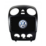 Volkswagen Beetle Araç Multimedya Android Ekran Carplay Double Teyp 4+64 9" 04-07 Black CADENCE
