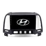 Hyundai Santa Fe - Araç Multimedya Ekran - 6GB 128GB - S - Black - 2006 - 2011 - 9 Inch - UPG - MYWAY