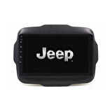 Jeep Renegade - Araç Multimedya Ekran - 6GB 128GB - S - Black - 2014 - 2019 - 9 Inch - UPG - MYWAY