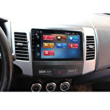 Mitsubishi Outlander - Araç Multimedya Ekran - 6GB 128GB - S - Black - 2008 - 2012 - 9 Inch - UPG - MYWAY