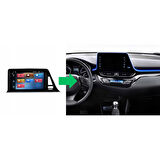 Toyota C - Hr - Araç Multimedya Ekran - 6GB 128GB - S - Piano Black - 2018 - 2020 - 9 Inch - UPG - MYWAY