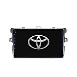 Toyota Corolla - Araç Multimedya Ekran - 6GB 128GB - Küçük - GRİ - 2007 - 2013 - 9 Inch - UPG - MYWAY