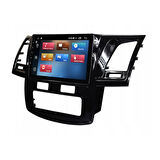 Toyota Hilux - Araç Multimedya Ekran - 6GB 128GB - Dijital - Piano Black - 2008 - 2015 - 9 Inch - UPG - MYWAY