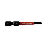 Vandor Bits Uç Matkap Ucu Tornavida Ucu Vidalama Ucu İmpact T10-50 mm - 1 Adet