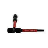 Vandor Bits Uç Matkap Ucu Tornavida Ucu Vidalama Ucu İmpact T10-50 mm - 1 Adet