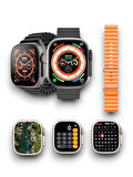 iOS ve Android Uyumlu Yeni Seri T10 Ultra Smartwatch – Suya Dayanıklı Şık ve Dayanıklı Tasarım