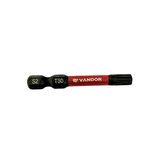 Vandor Bits Uç Matkap Ucu Tornavida Ucu Vidalama Ucu İmpact T30-50 mm - 1 Adet