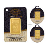 4,5 Gram (2,5+2) Külçe Altın 24 Ayar