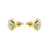 Altın Çiçek Küpe 