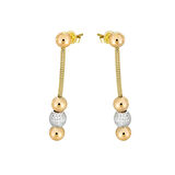 Altın Dorika Toplu Küpe