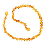 Bebek Damla Kehribar Diş Kolye