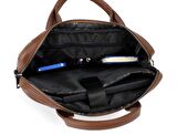 UNİSEX, TABA RENK DOSYA TABLET NOTEBOOK ÇANTASI, 14 İNÇ LAPTOP VE EVRAK ÇANTASI