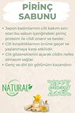 Kabak Lifli El Yapımı Doğal Ballı Pirinç Sabunu 120 G x 3 Adet