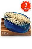 Kabak Lifli El Yapımı Doğal Argan Yağı Sabunu 120 G x 3 Adet
