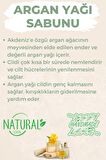 Kabak Lifli El Yapımı Doğal Argan Yağı Sabunu 120 G x 3 Adet