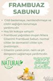 Kabak Lifli El Yapımı Doğal Frambuaz Sabunu 120 G x 3 Adet