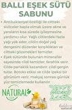 Kabak Lifli El Yapımı Doğal Ballı Eşek Sütü Sabunu 120 G x 3 Adet