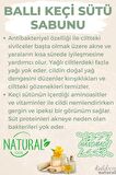 Kabak Lifli El Yapımı Doğal Ballı Keçi Sütü Sabunu 120 G