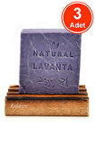 Lavanta Yağı Sabunu El Yapımı Doğal 120 G x 3 Adet