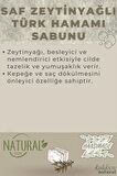 Saf Zeytinyağlı Türk Hamamı Sabunu El Yapımı Doğal 120 G