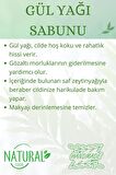 Hediyelik Gül Yağı Sabunu El Yapımı Doğal Paletli 110 G