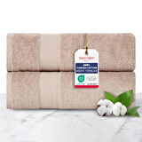 2'li  Banyo Havlusu Yumuşak %100pamuk 