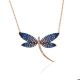 Gümüş Rose Yusufçuk Kadın Kolye