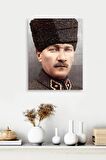 Atatürk At Üzerinde Cam Tablo