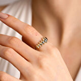 Altın Shield Yüzük 14K